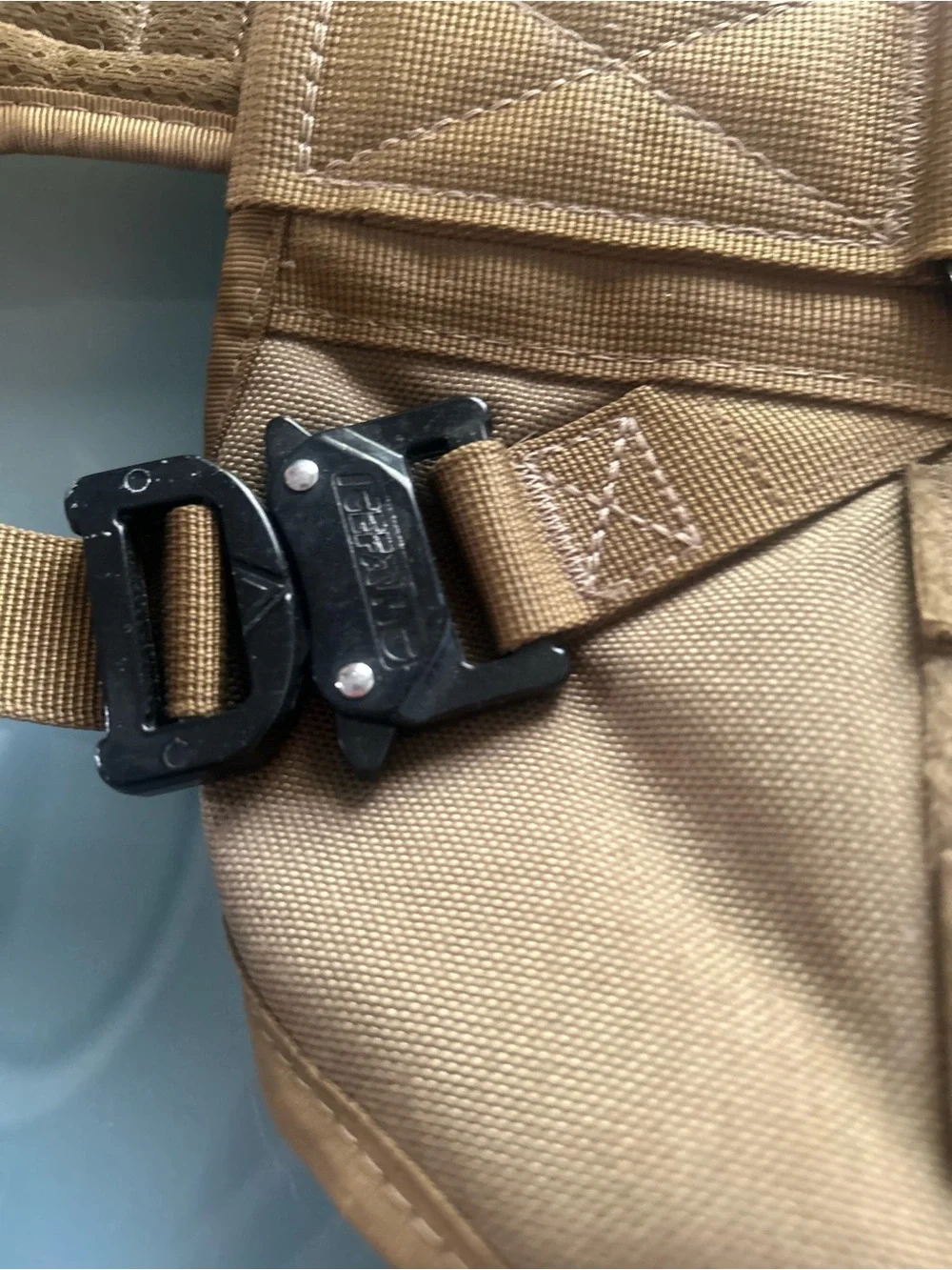 Icefang Dog Vest Tactical K9 Dog Harness Coyote Brown – MOLLE – Working Dog